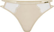 Sapph Scarlet Thong Dames Beige-Xl