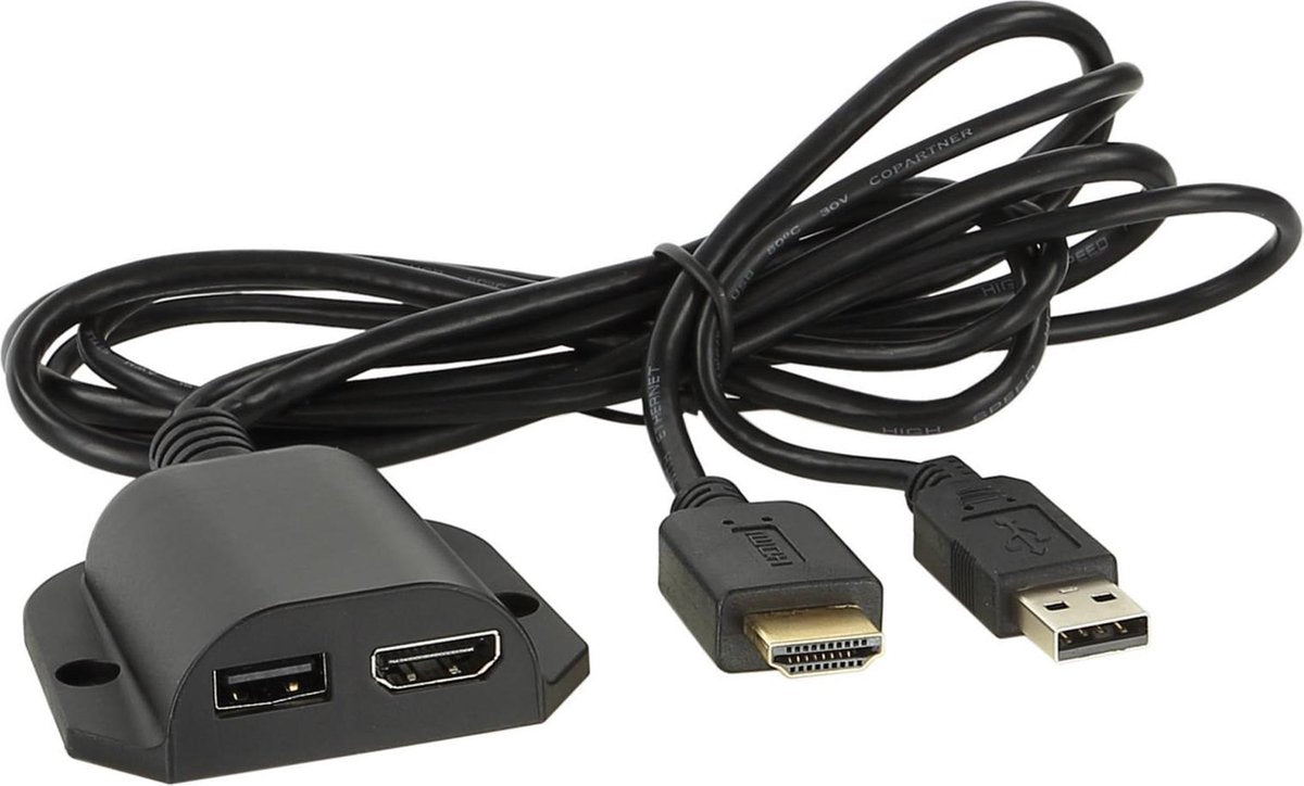 USB / HDMI universeel onder Dash Mount