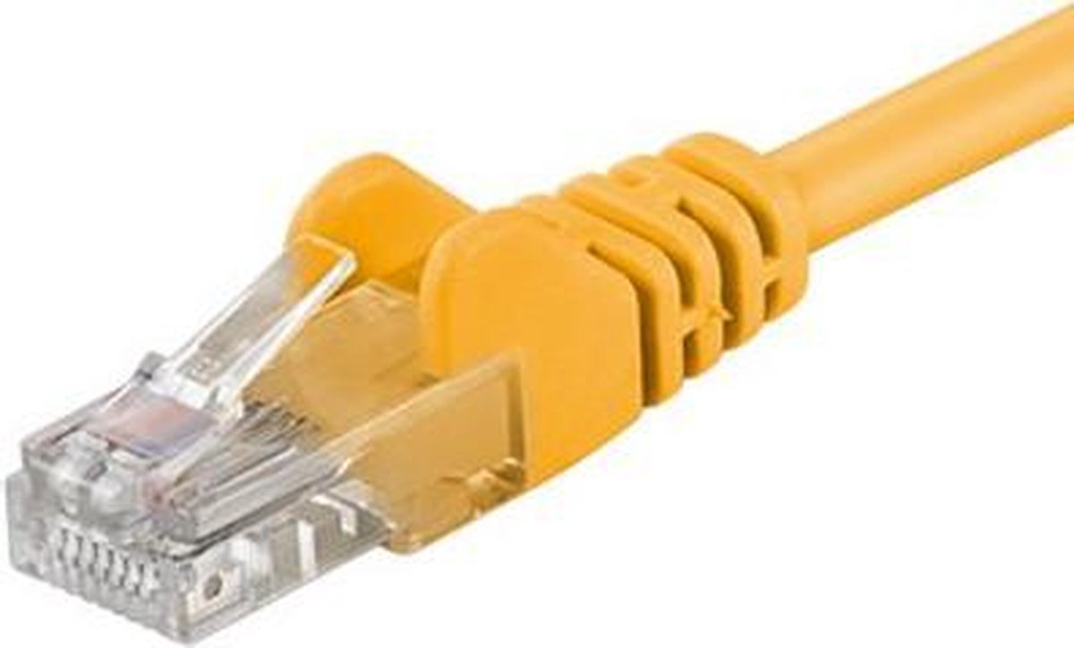 CAT6 Netwerkkabel - RJ45 - geel - 1.5 m