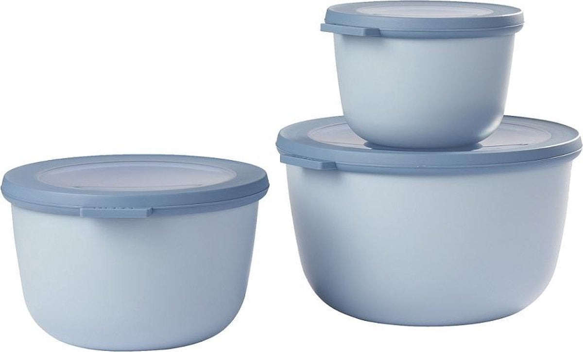 Mepal - Multikom Cirqula 3-delige set (500 + 1000 + 2000 ml) - Mag in de vriezer