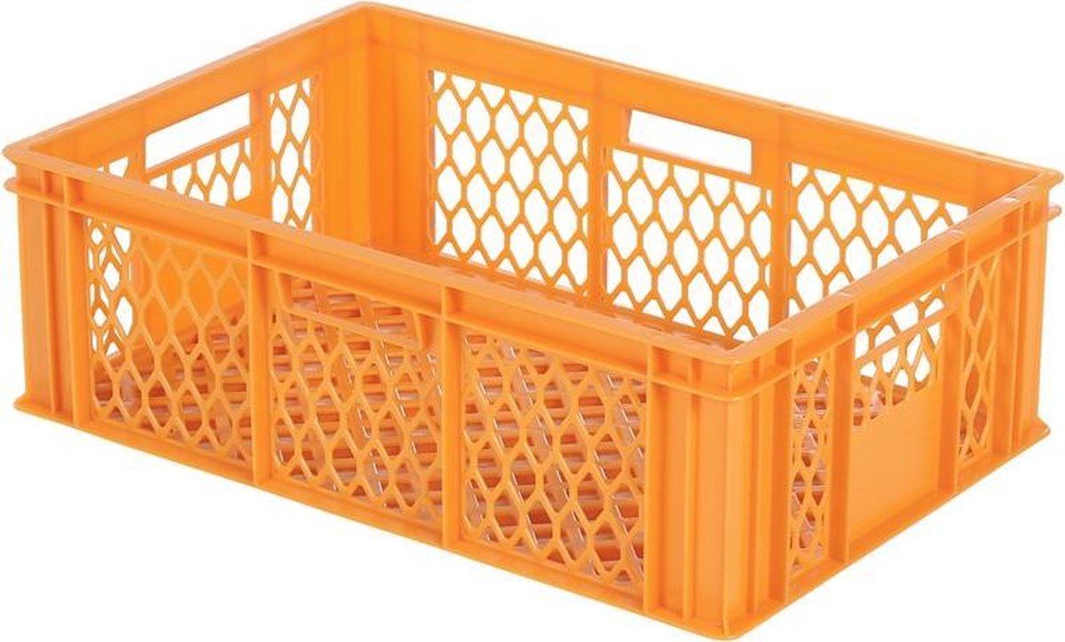 Stapelkrat - 600x400xH198mm - oranje