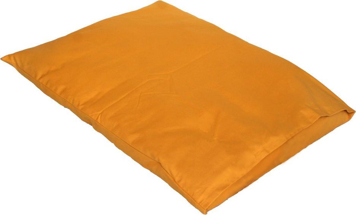 Zabuton Meditatiemat Geel - extra dikke katoenvulling