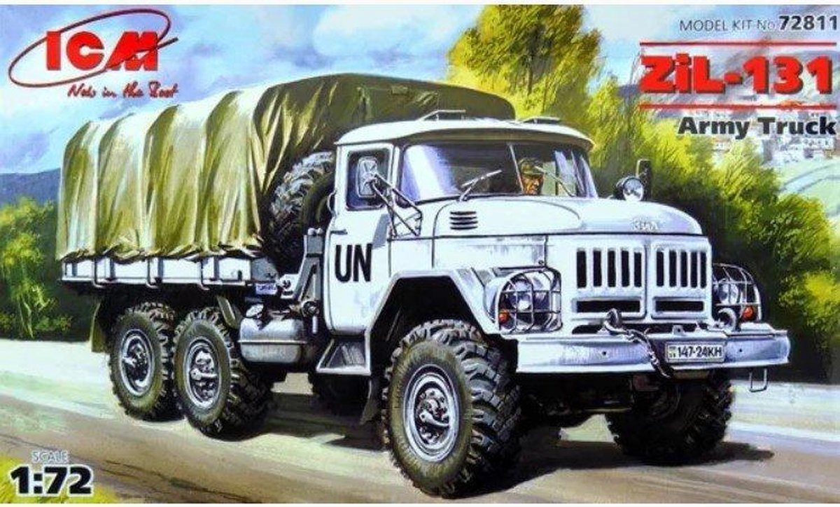 1:72 ICM 72811 ZIL-131 Plastic kit