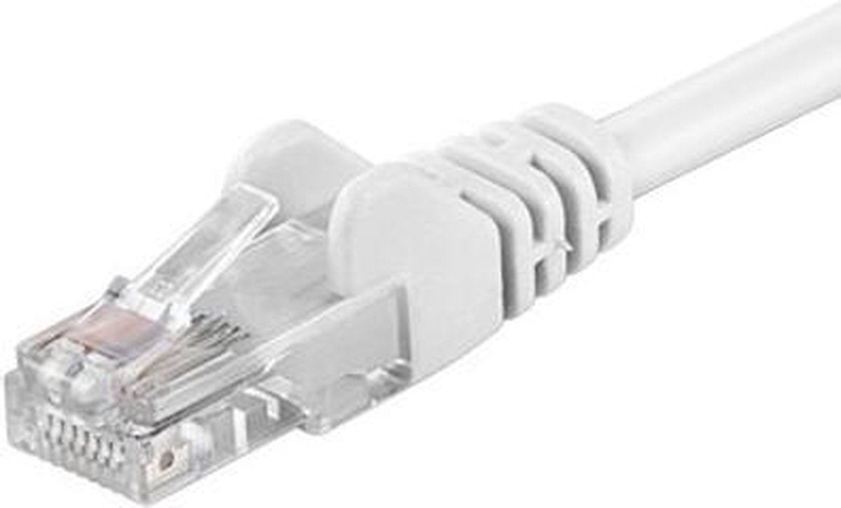 Wentronic CAT5E Netwerkkabel - RJ45 - Wit - 30 m