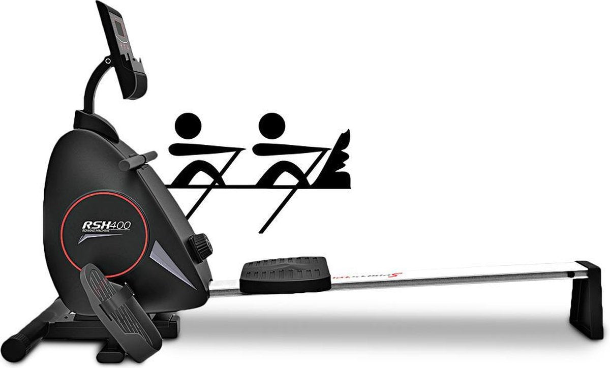 roeitrainer - Sportstech RSX400 - vouwbaar - polsmeter - roeimachine