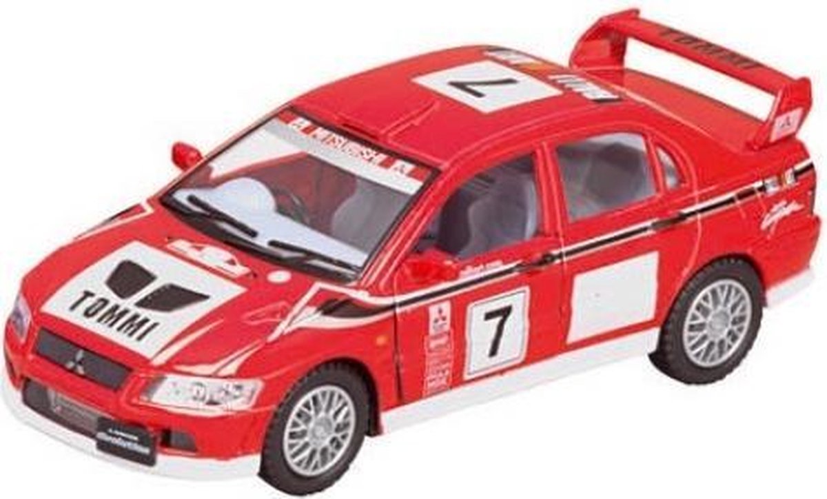 Goki Metalen auto: straatracer rood