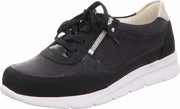 Waldlaufer 661003 K - Volwassenen Lage sneakers - Kleur: Blauw - Maat: 38.5