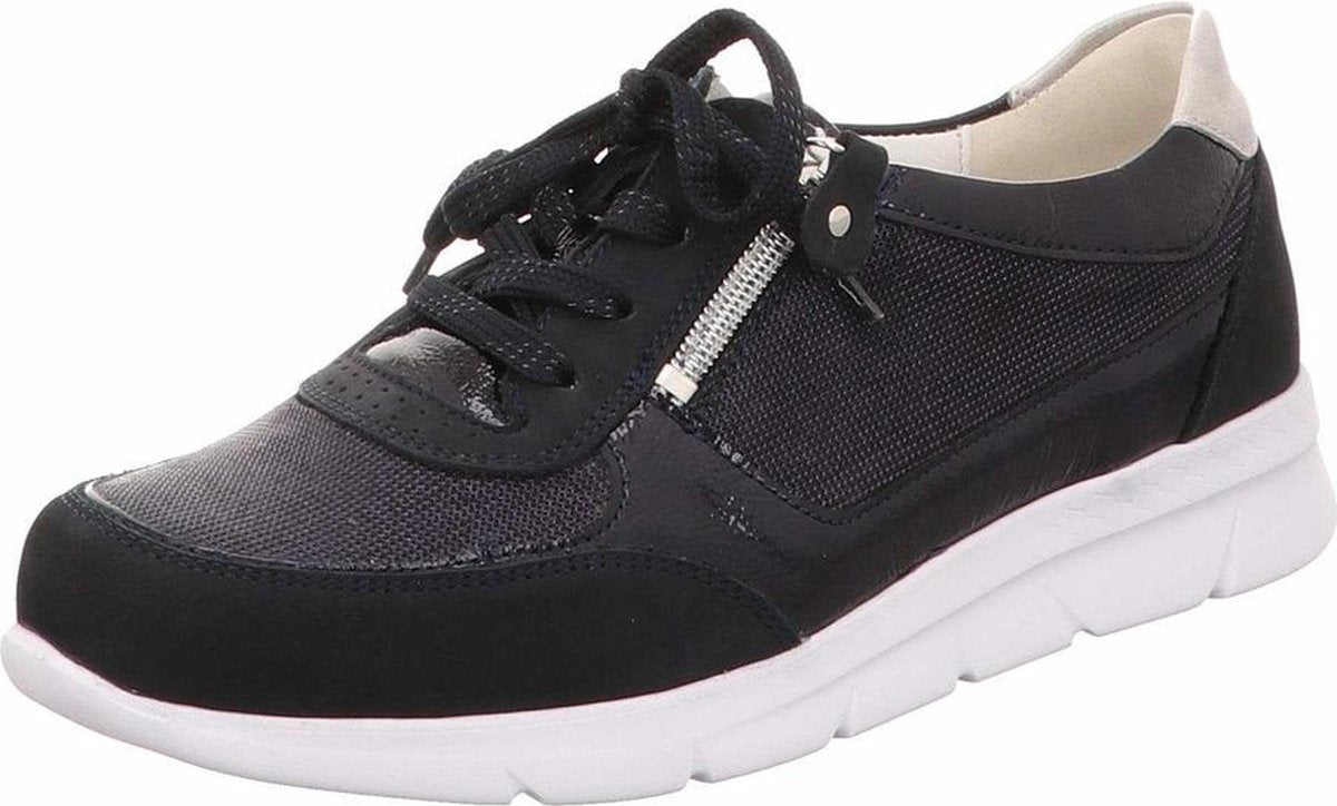 Waldlaufer 661003 K - Volwassenen Lage sneakers - Kleur: Blauw - Maat: 38.5