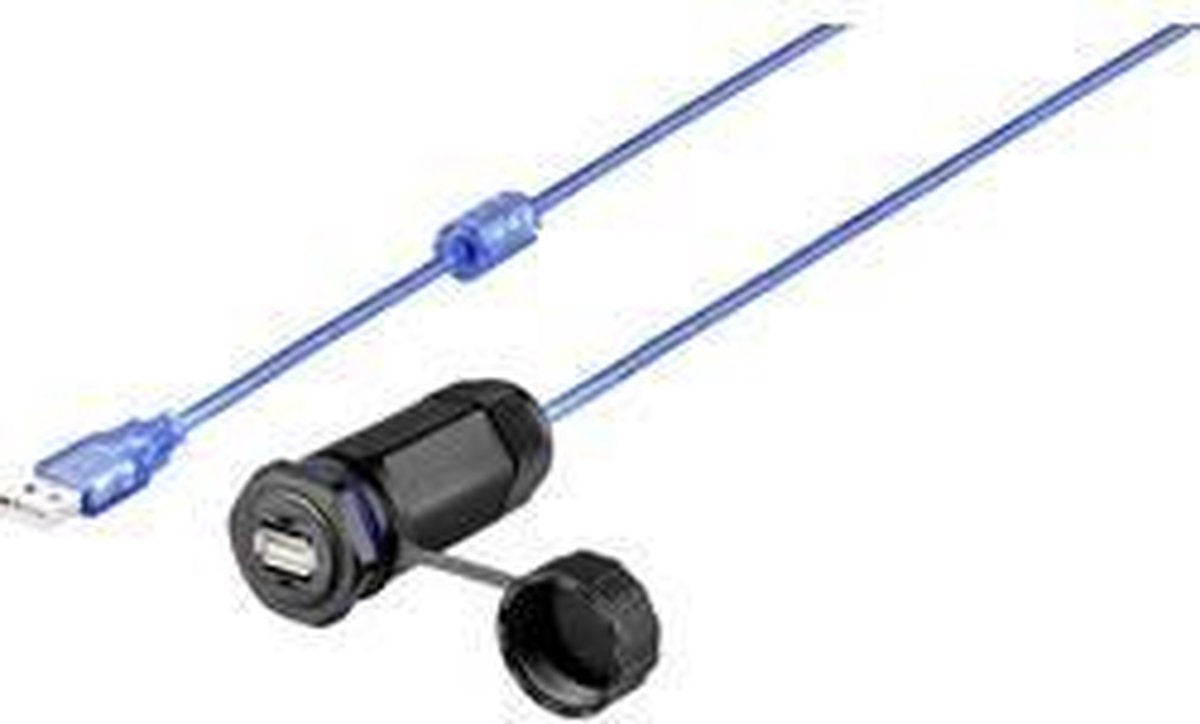 Renkforce USB 2.0 Verlengkabel [1x USB-A 2.0 stekker - 1x USB 2.0 bus A] Waterdicht