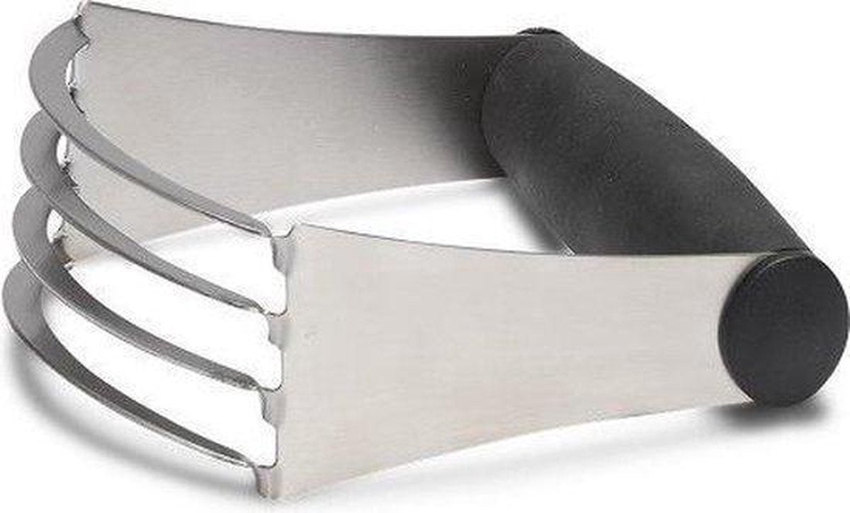 Medina Deegmenger 10 Cm Staal Zilver/Zwart