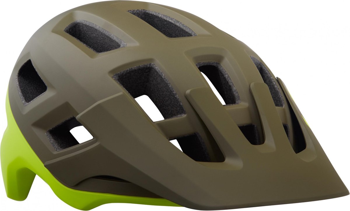 Lazer Fietshelm Coyote Mips Unisex Donkergroen Maat 52-56 Cm