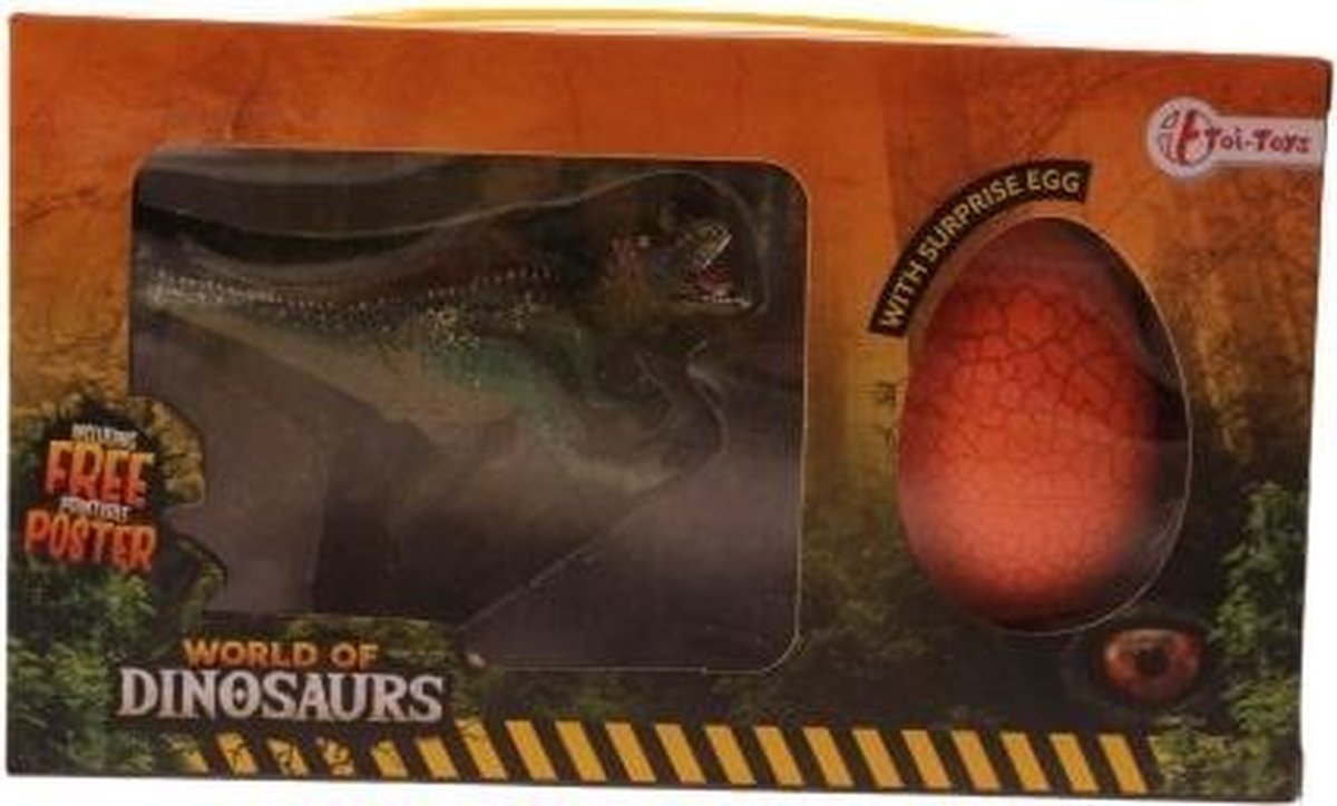 World Of Dinosaurs Verrassingsei Hypsilophodon Junior 21 X12 Cm 3-delig