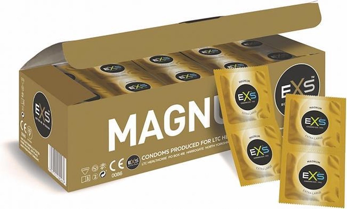 EXS Magnum - 144 stuks - Condooms