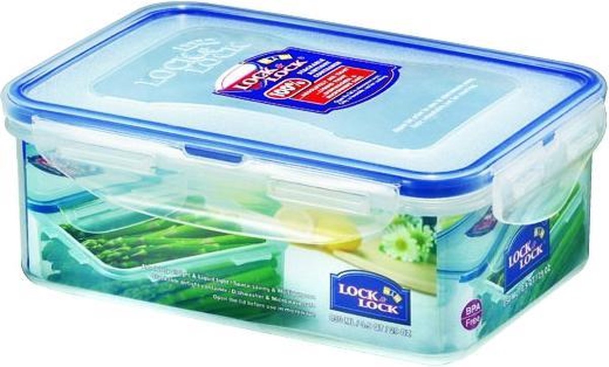 Lock&Lock Vershouddoos Basic - 850 ml - Transparant