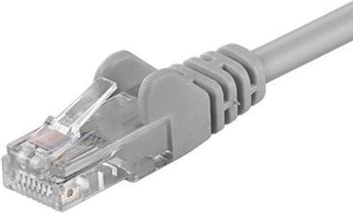 Wentronic 68352 - Cat 5 UTP-kabel - RJ45 - 15 m - Grijs