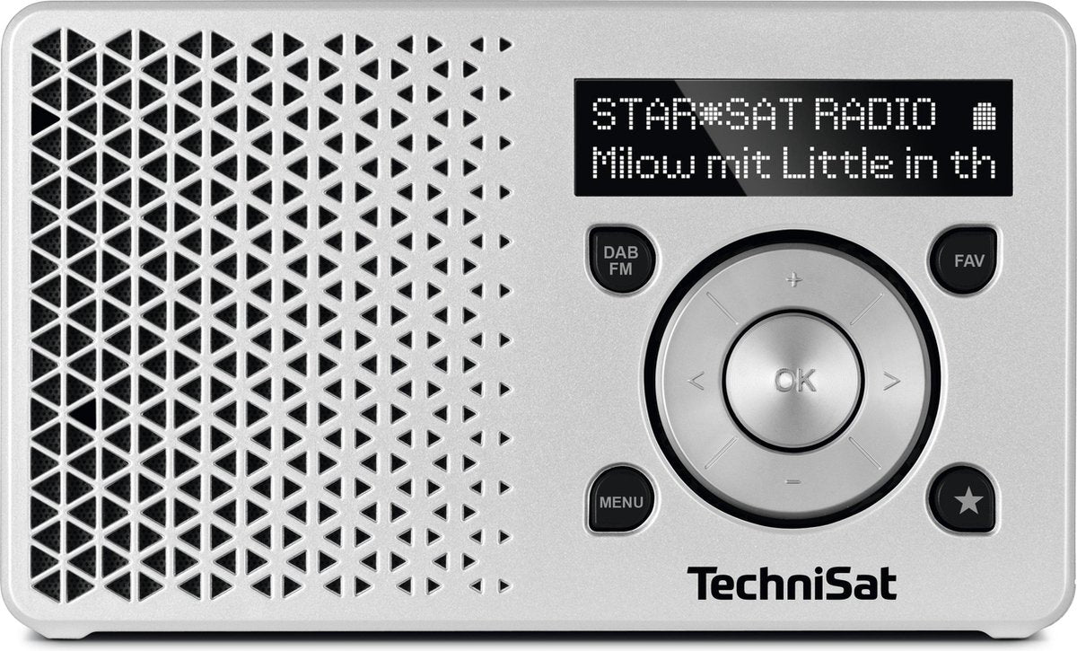 TechniSat DigitRadio 1 radio Draagbaar Digitaal Zilver
