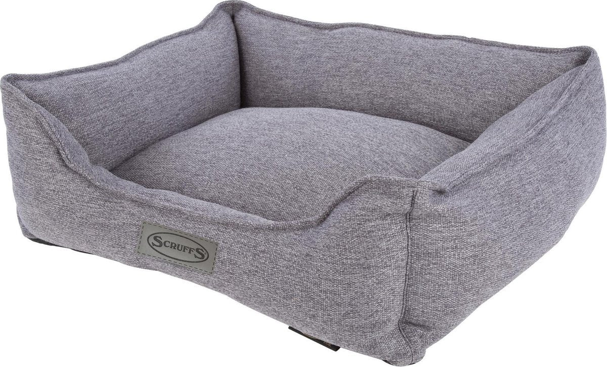 Stijilvolle en Comfortabele Hondenmand - Scruffs Manhattan - Donkergrijs - Large