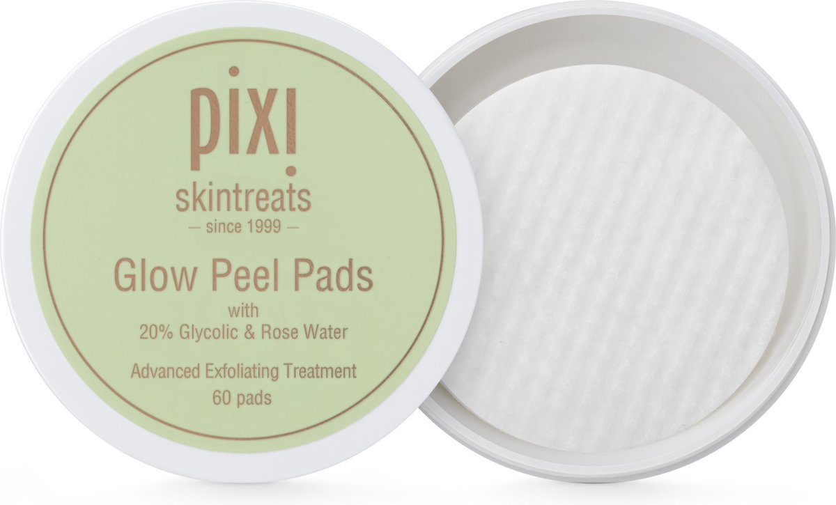 Pixi Skintreats Glow Peel Pads Peeling Alle Huidtypen 60stuks