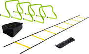 VirtuFit bundel: 4 Verstelbare Horden + Tas + Speed Ladder