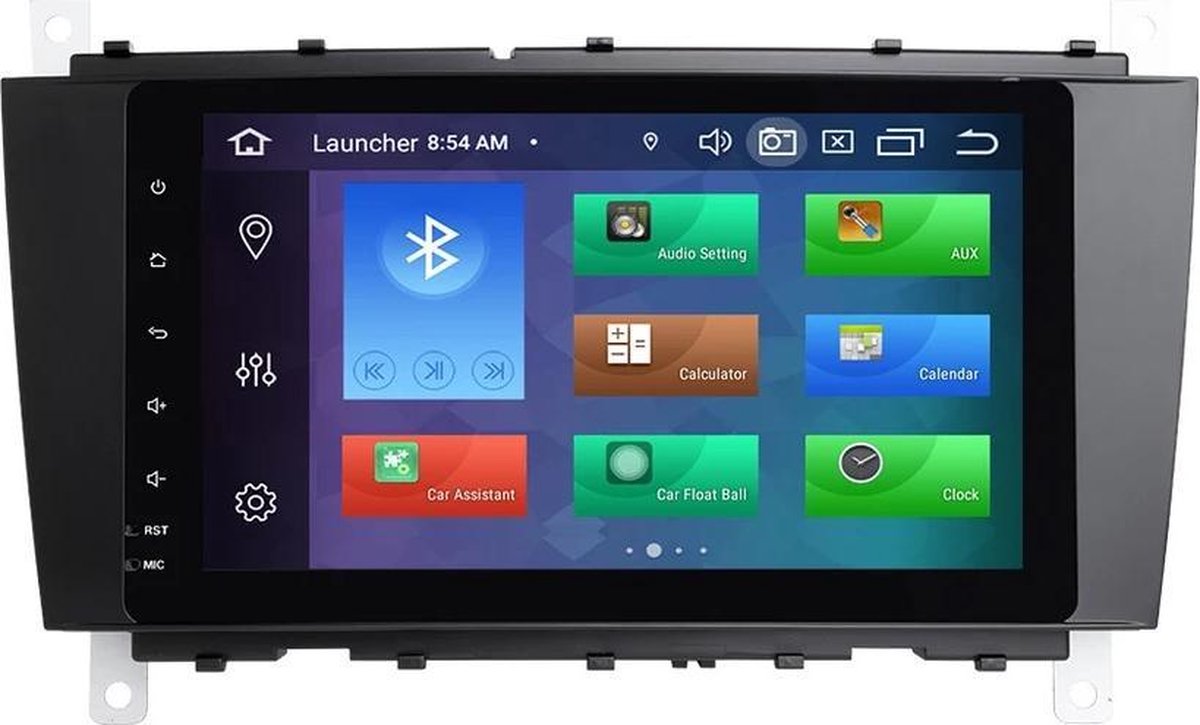 Mercedes Benz C klasse ingebouwde CarPlay Android 10 navigatie en multimediasysteem autoradio bluetooth usb wifi 2GB + 32GB