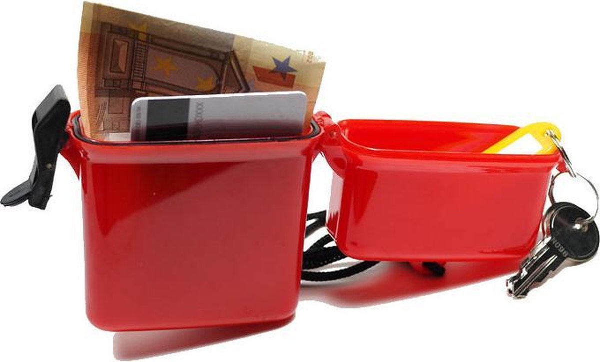 Strand opslagbox - Geld/ munten/ pasje/ sleutels opslag doos - waterdicht