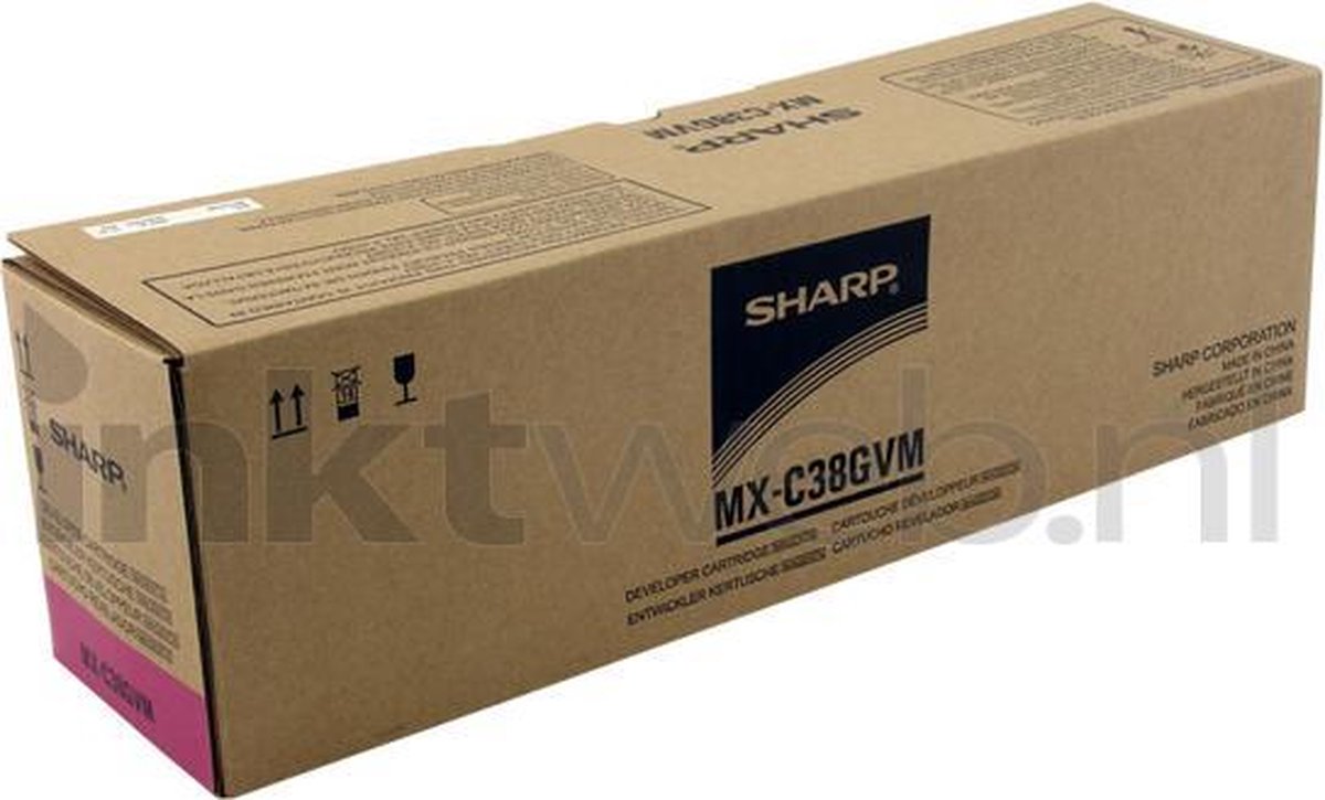 DEVELOPER SHARP MXC38GVM 30000 PAGINA'S MAGENTA