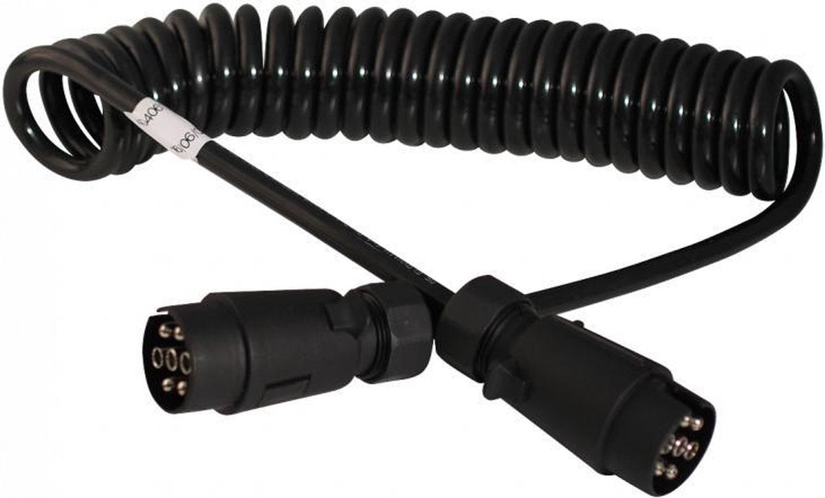 Spiraalkabel 7 Polig 2.5m