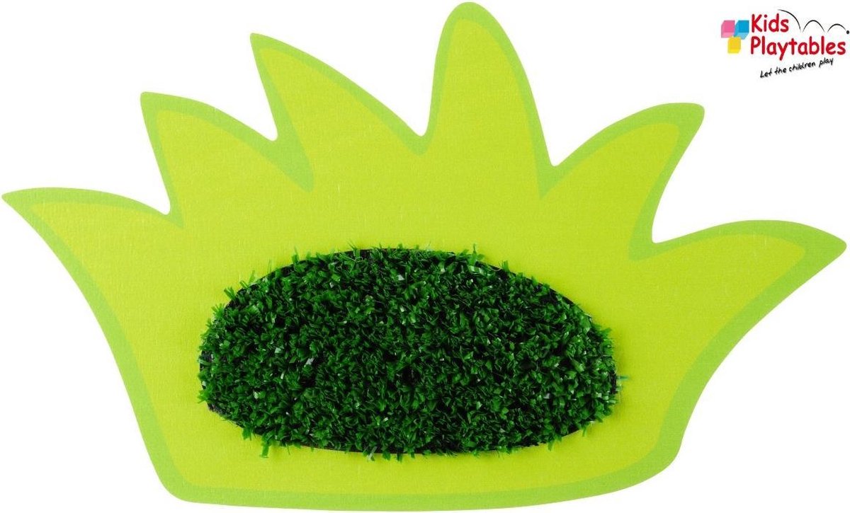 Wandspeelbord gras klein - Wandspel - Wandspeelgoed - Muurspel - wandbord - snoezelen kinderen - Houten speelgoed - Fijne motoriek - speeltafel