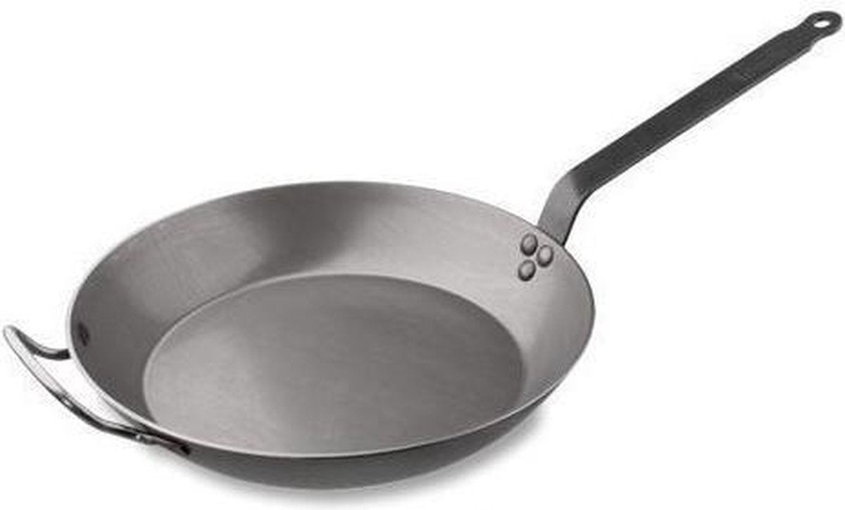 De Buyer Carbone Plus Koekenpan - Ø  Bovenaan 40cm - Plaatstaal