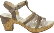 Dolcis dames sandaal - Taupe - Maat 40