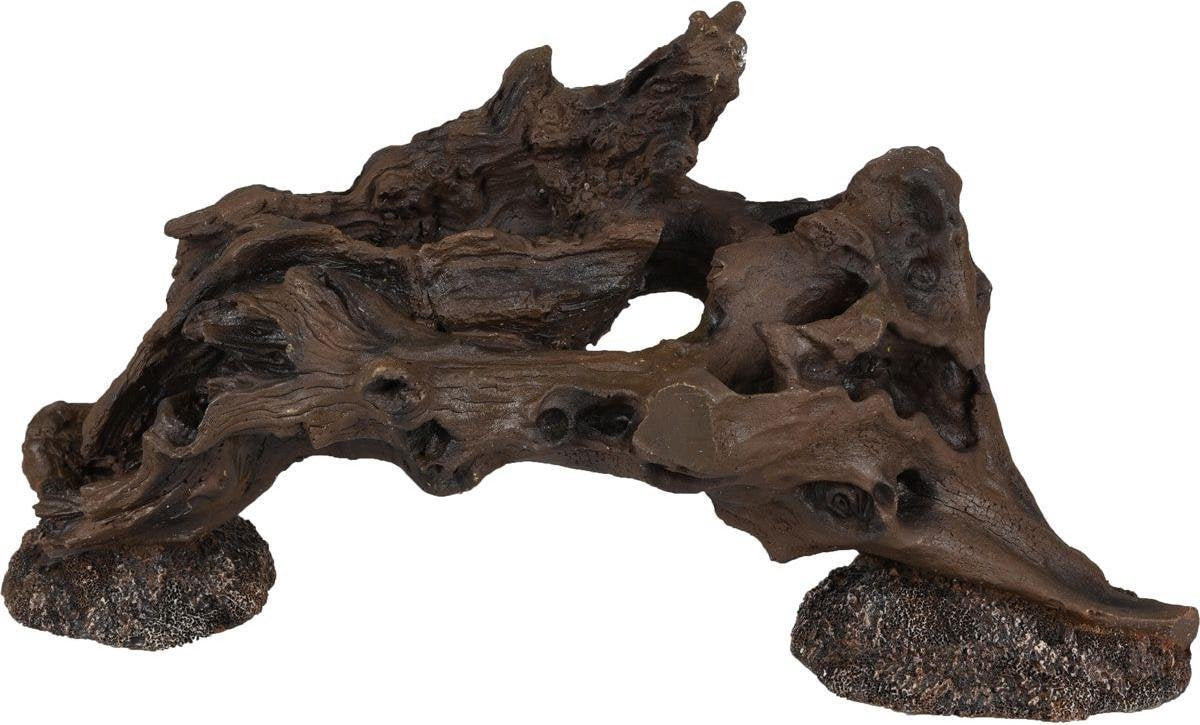 Flamingo Aquarium Zeno stronk+steen - Bruin - 38 x 19 x 19 cm
