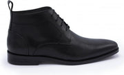 GENTS | Schoenen Heren | Nette Veterschoen halfhoog zwart 0052 Maat 45