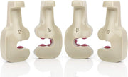 Auto Kleding- of Tassenhangers 4-pack - 360° Draaibaar!