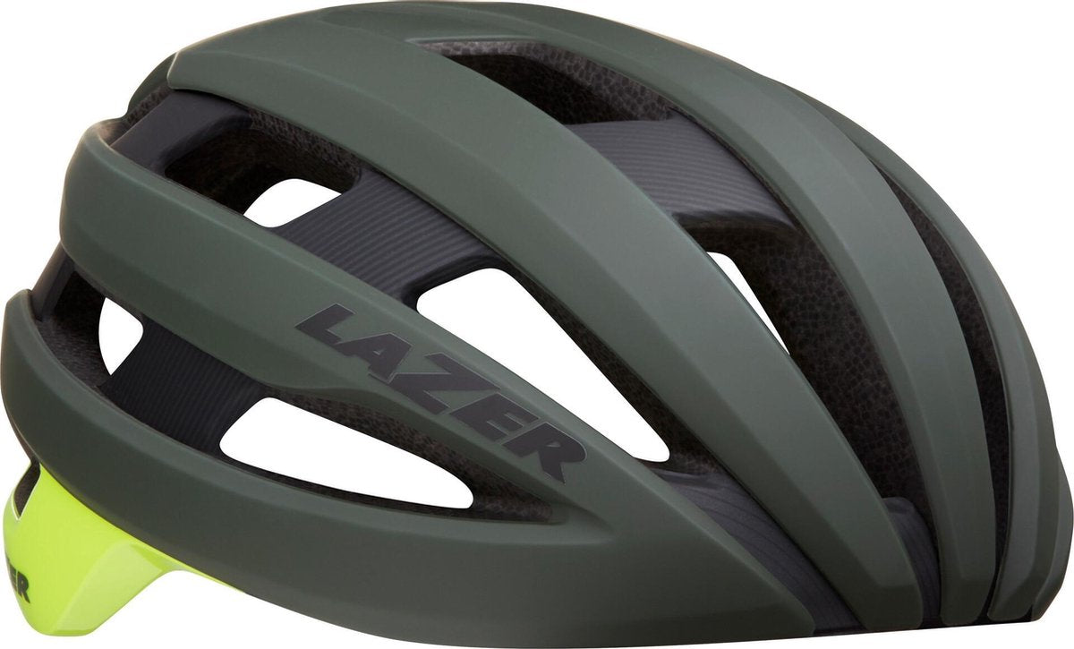 Lazer Fietshelm Sphere MIPS Dark Green - Fluo Yellow L (58-61cm)