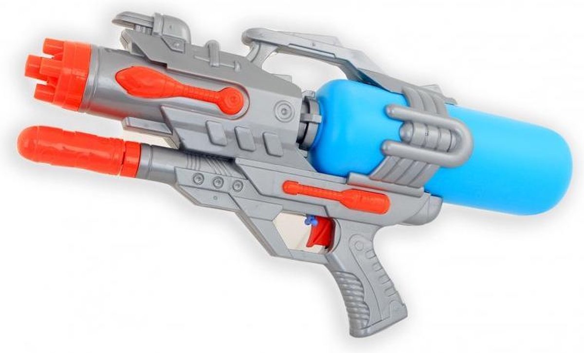 Waterpistool/waterpistolen grijs 46 cm