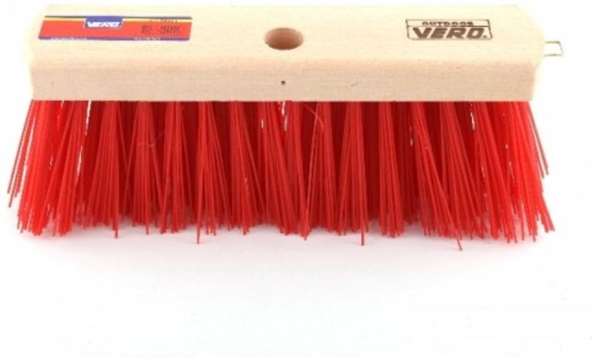Vero Bezem FSC Hout Kunstvezel Rood 27