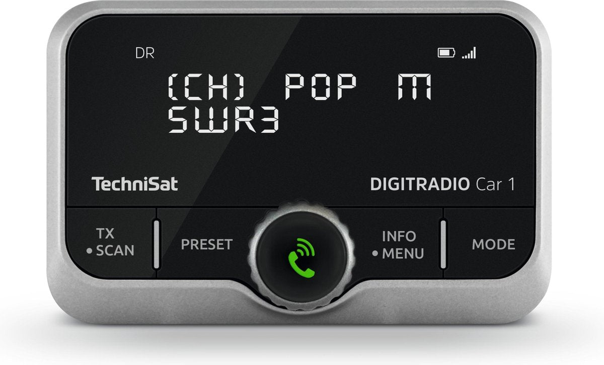 TechniSat DIGITRADIO Car 1 DAB+ receiver Bluetooth audio streaming