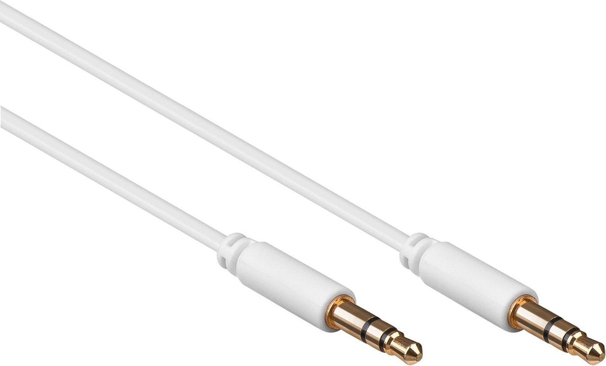 Goobay 69114 3m 3.5mm 3.5mm Wit audio kabel