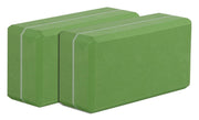 Yoga Block - yogiblock basisset van 2 kiwi Yogablok YOGISTAR
