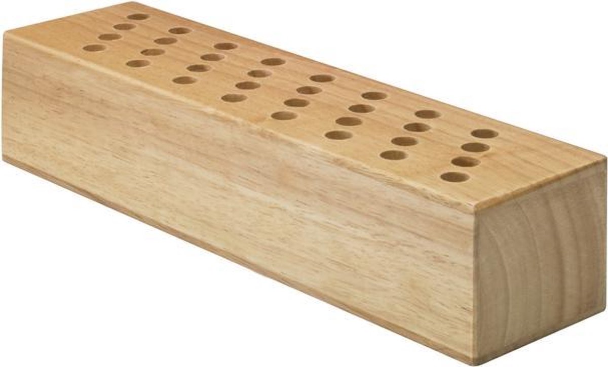 scharenblok Westcott hout leeg voor 32 scharen