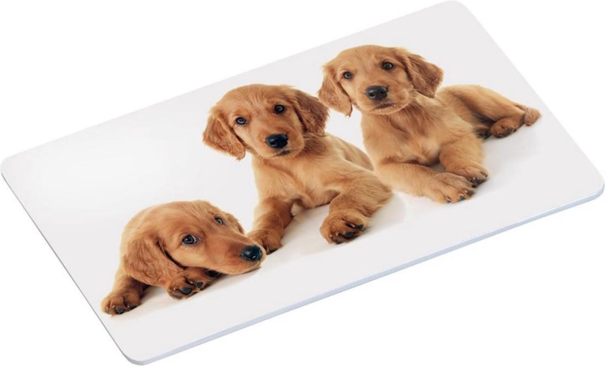 Ontbijtbord puppy's