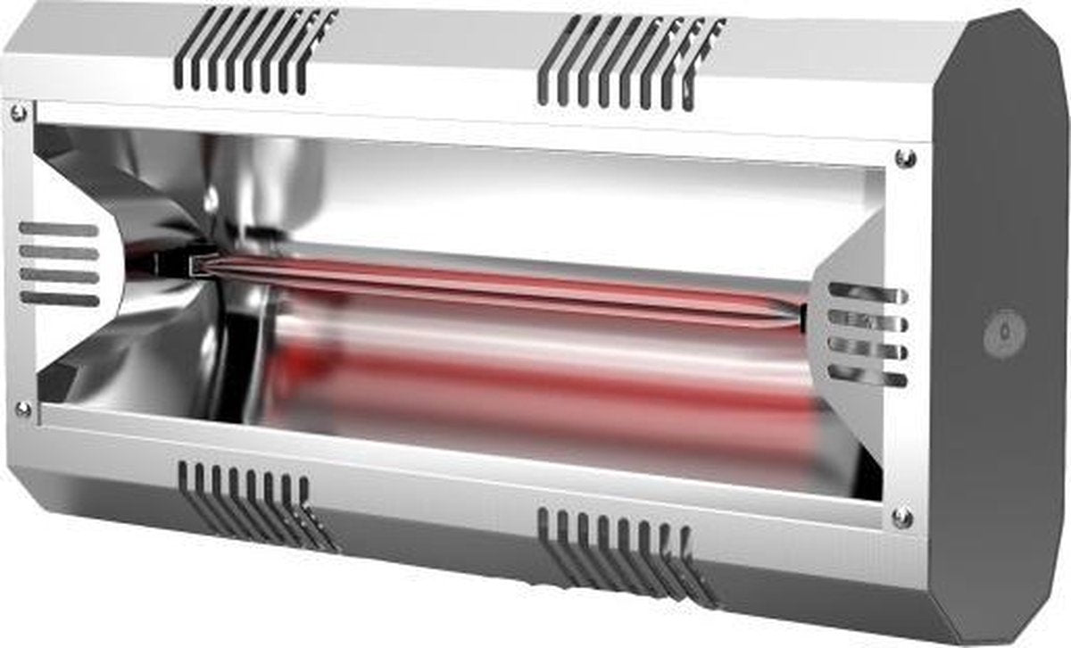 Hathor radiant heater 791 made of aluminium 2000W with infrared technology from Moel