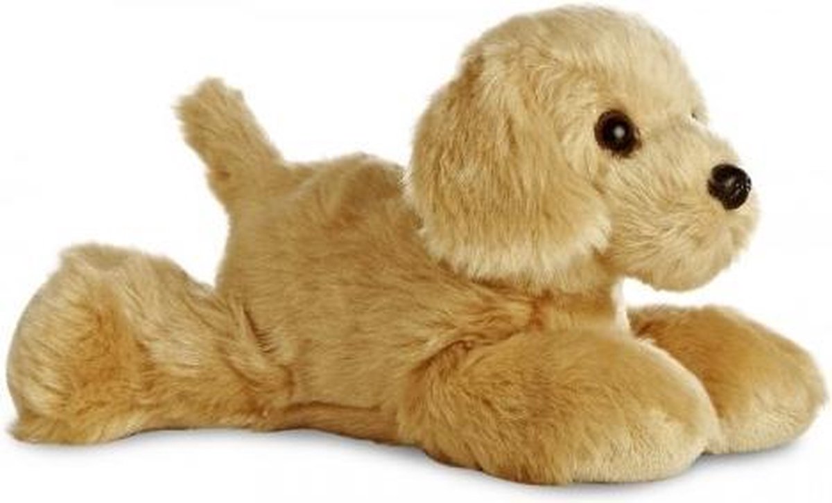Aurora Knuffel Mini Flopsie Golden Retriever 20