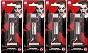 4x Nep bloed schmink/make up tubes 28 ml - Kunstbloed - Horror/Halloween thema filmbloed