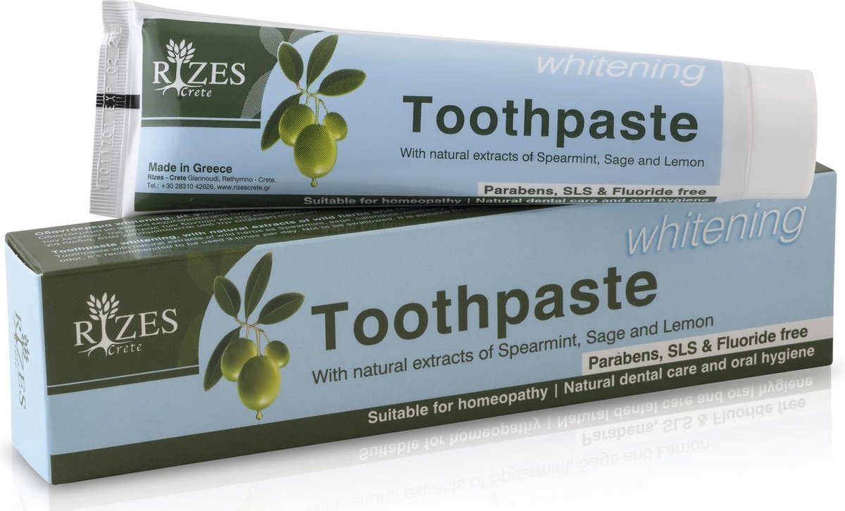 Rizes Natuurlijke Tandpasta (whitening)