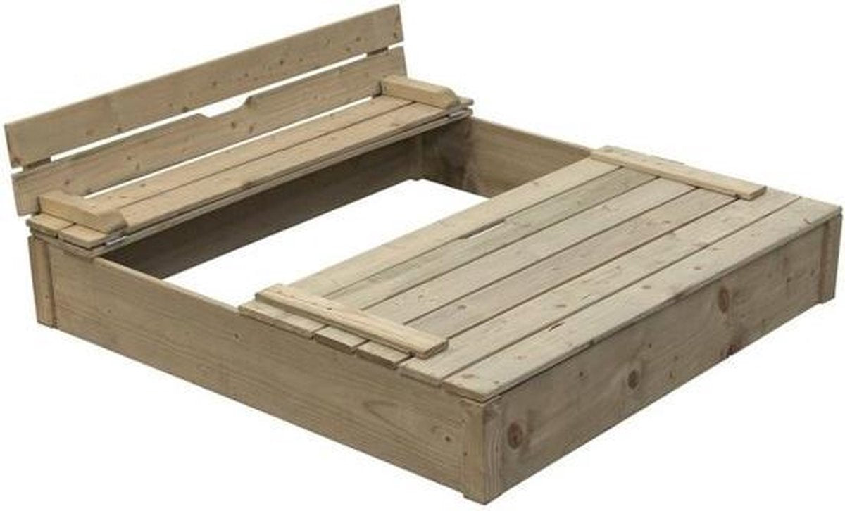 MaxxGarden Zandbak - Hout dichtvouwbaar - 120x120cm