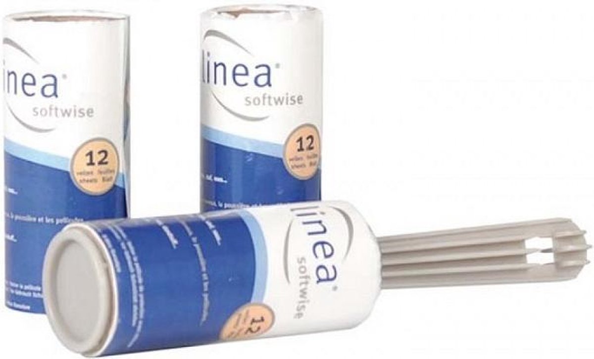 Linea kleefborstel met 2 reserverollen