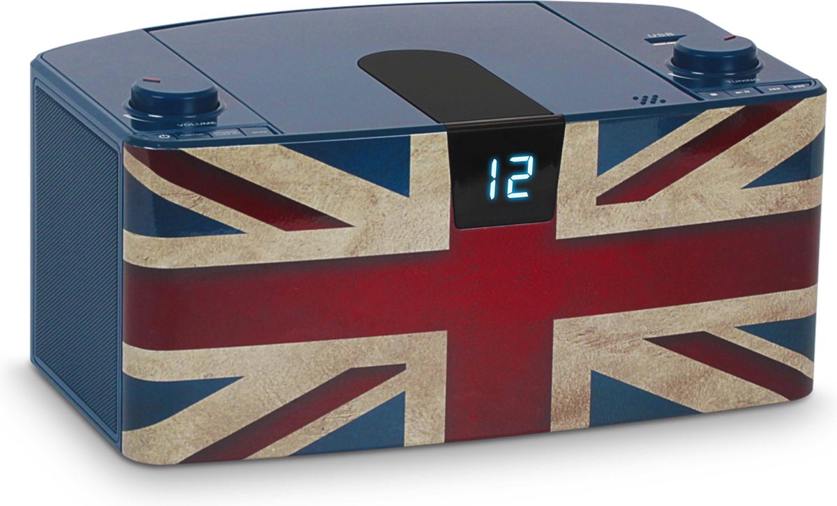 Bigben Draagbare Radio/CD-speler & USB - Verenigd Koninkrijk