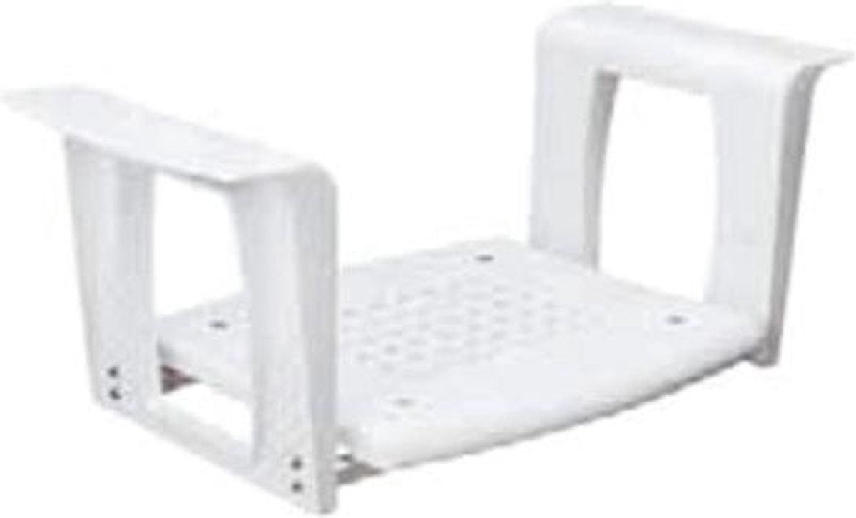 Plieger Comfort Life Badzit - Verstelbaar - PVC - Wit