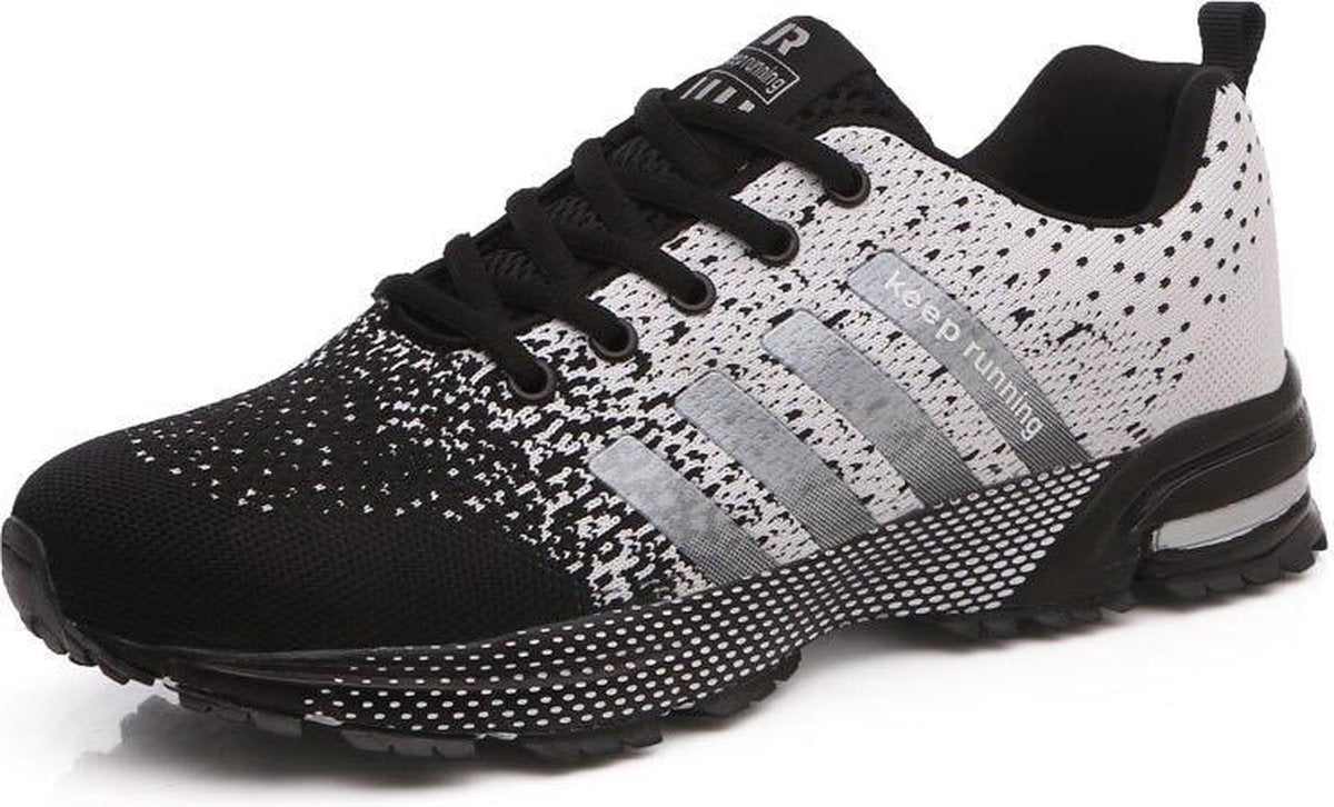 Sneakers Heren - Sportschoenen - Grijs - Hardloopschoenen - Running Shoes - Maat 43